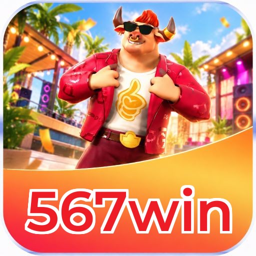 Interface da plataforma 567win mostrando slots populares e bônus de boas-vindas
